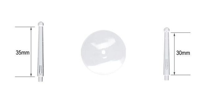 Plastbaser Ball Top Flying Stems - 32mm Citadel