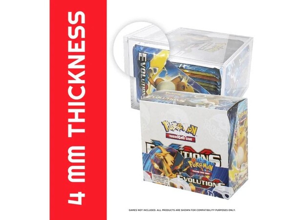 Acrylic Case Booster Box Evoretro 
