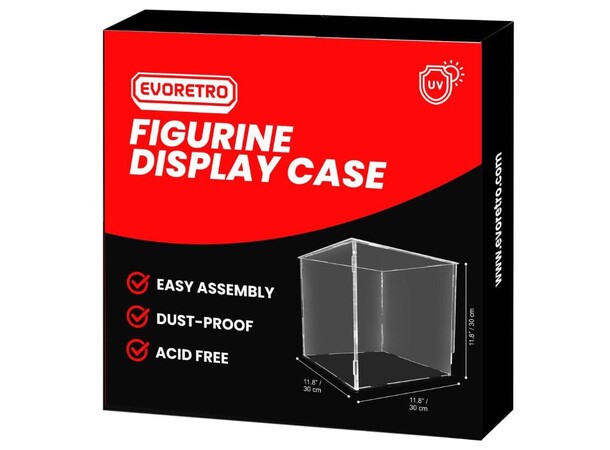 Acrylic Modular Display Case - 30 cm 