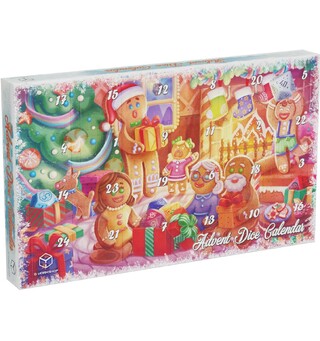 Advent Dice Calendar Julekalender Adventskalender