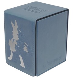 Alcove Deck Box Pokemon Lucario Ultra Pro Elite Series Flip Deck Box