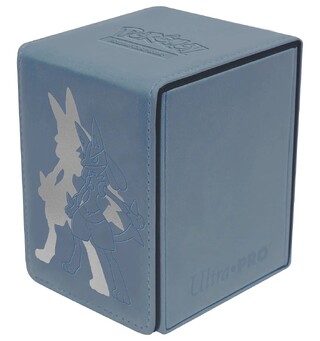 Alcove Deck Box Pokemon Lucario Ultra Pro Elite Series Flip Deck Box