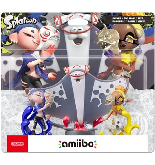 Amiibo Splatoon Raiders 3-Pack Shiver / Big Man / Frye