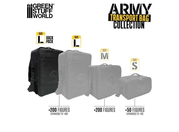 Army Transport Backpack - Large Green Stuff World 