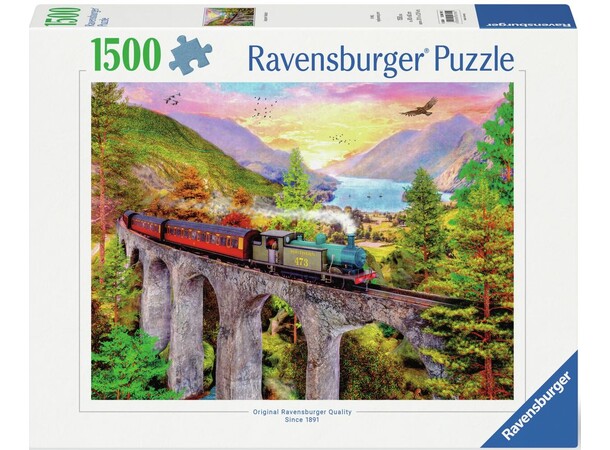 Autumn Viaduct 1500 bitar Pussel Ravensburger Puzzle 