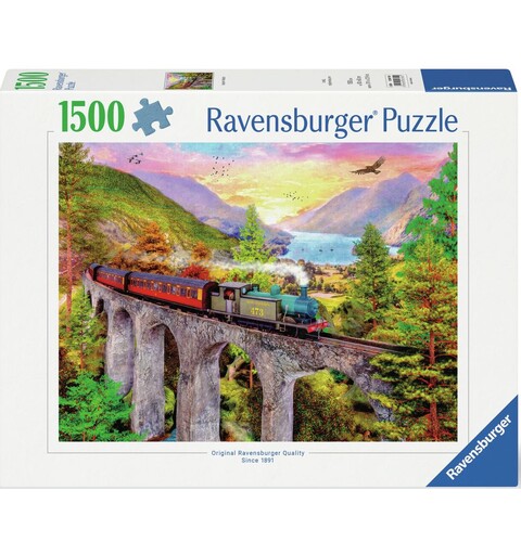 Autumn Viaduct 1500 biter Puslespill Ravensburger Puzzle