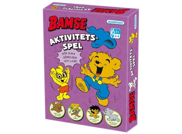 Bamse Aktivitetsspel - SVENSK 