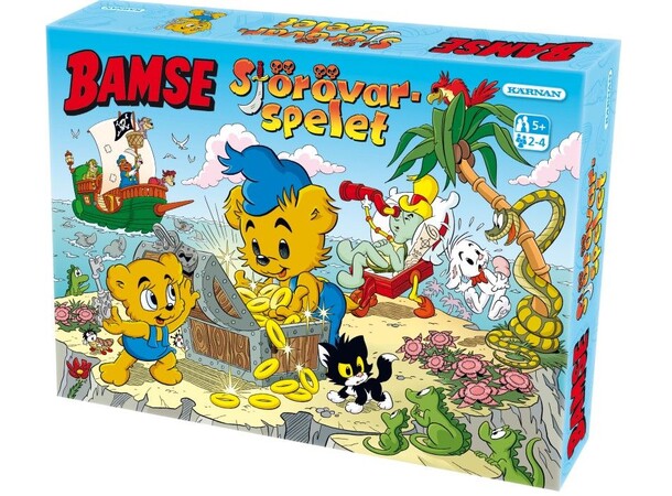 Bamse Sjörövarspelet - SVENSK 