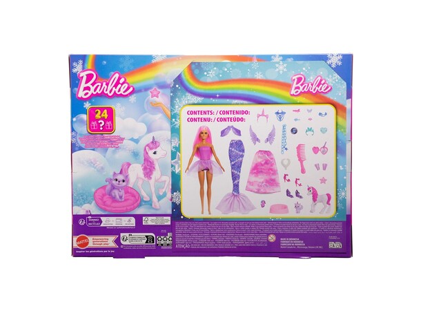 Barbie Julekalender Doll Fantasy - Advent Calendar 