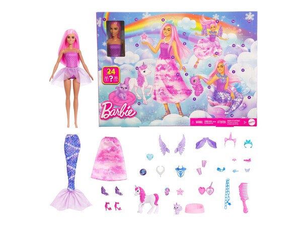Barbie Julekalender Doll Fantasy - Advent Calendar 