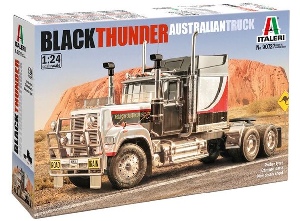 Black Thunder Australian Truck Italeri 1:24 Byggesett 