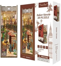 Book Nook Baker Street Tonecheer 3D Puzzle