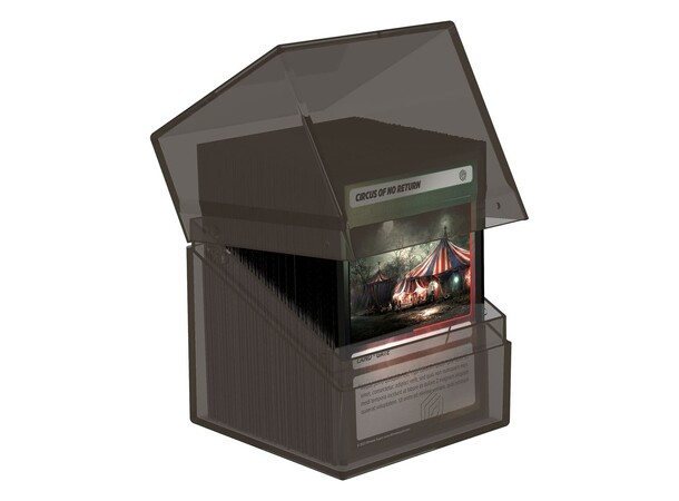 Boulder 100+ Clear Onyx Ultimate Guard Card Box 
