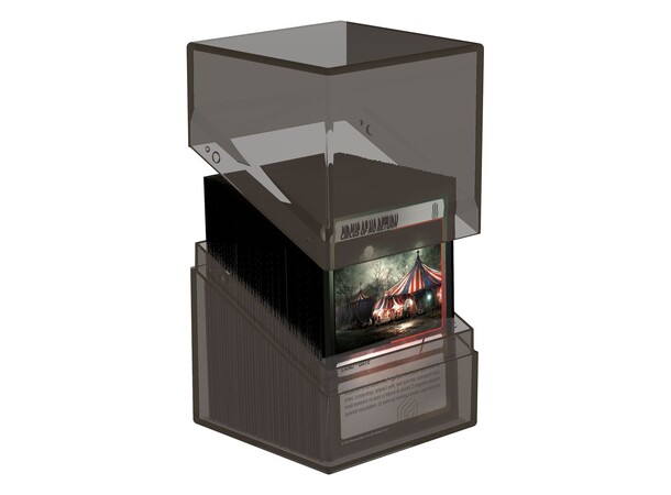 Boulder 100+ Clear Onyx Ultimate Guard Card Box 
