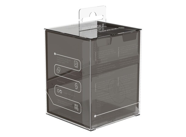 Boulder 100+ Clear Onyx Ultimate Guard Card Box 