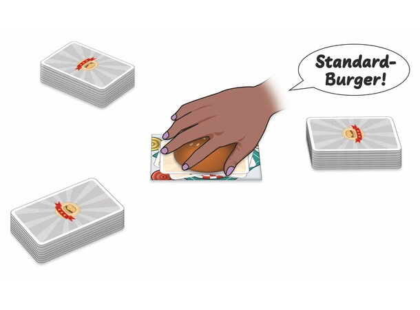 Burger Slam Kortspill 