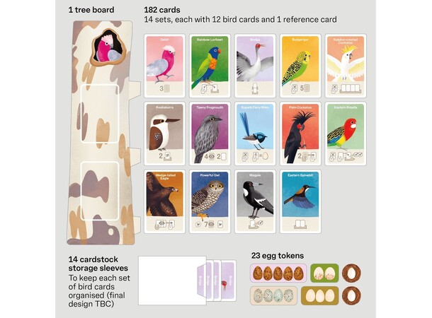 Busy Beaks Brettspill 