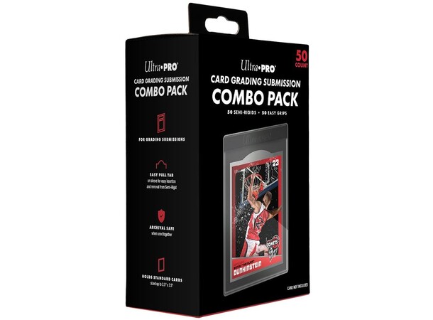 Card Grading Submission Combo Pack x50 Ultra Pro 