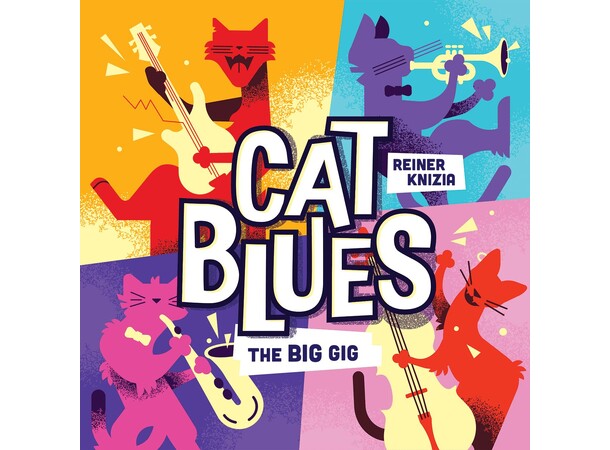 Cat Blues The Big Gig Kortspill 