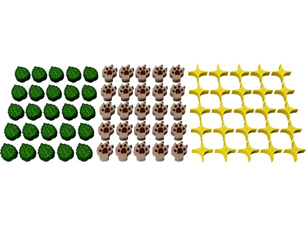Cat Packs Deluxe Wooden Tokens 