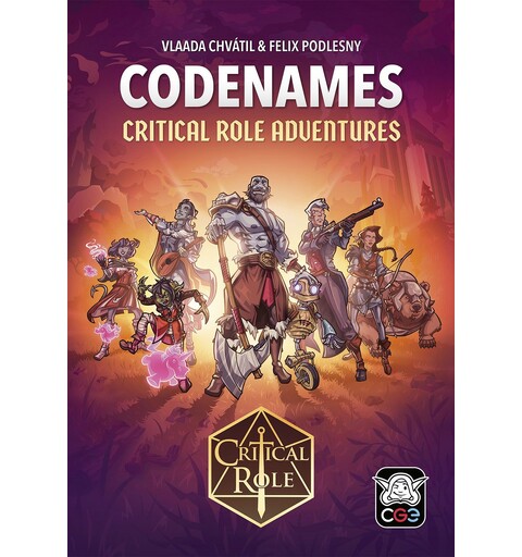 Codenames Critical Role Kortspel Critical Role Adventures