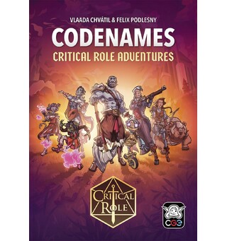 Codenames Critical Role Kortspill Critical Role Adventures