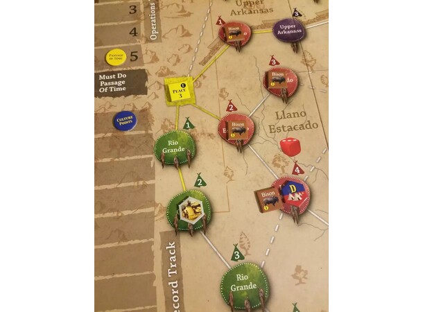Comancheria Brettspill 2nd Printing 