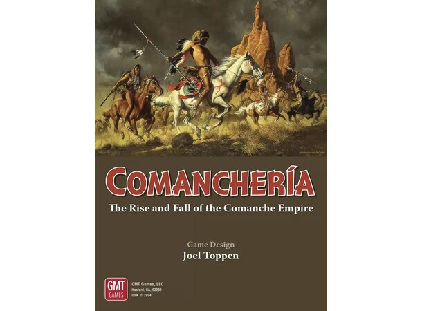 Comancheria Brettspill 2nd Printing 