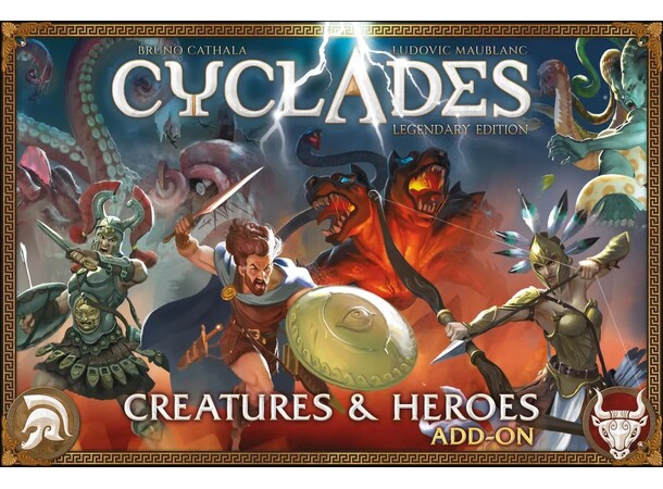 Cyclades Legendary Heroes & Creatures Utvidelse til Cyclades Legendary Edition 