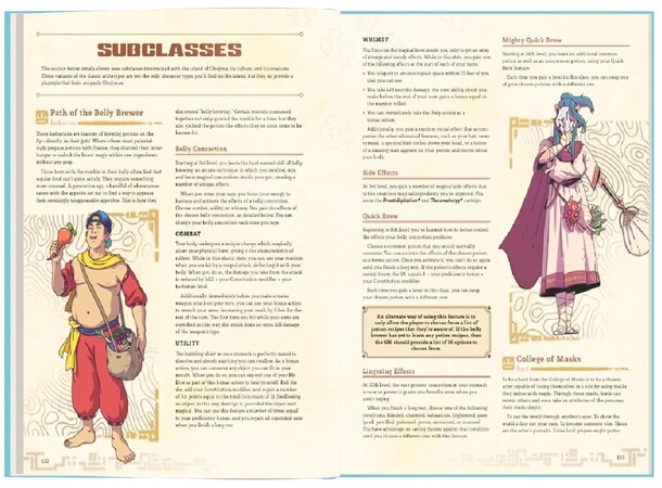 D&D 5E Obojima Tales from the Tall Gras 