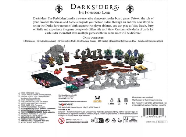 Darksiders The Forbidden Land Brädspel 