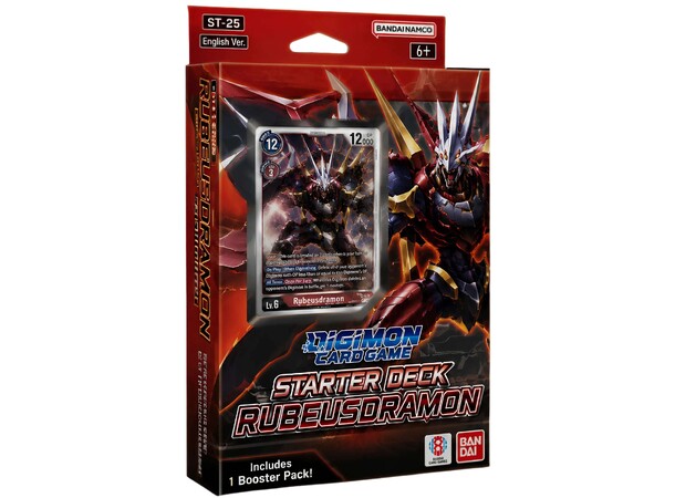 Digimon TCG Starter Deck Rubeusdramon Digimon Card Game - ST-25 
