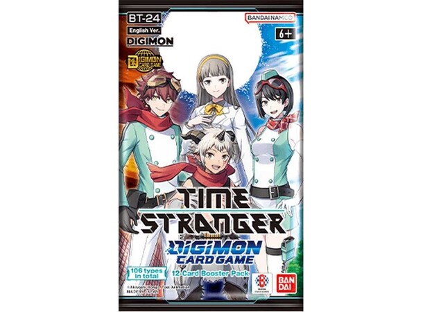 Digimon TCG Time Stranger Booster Digimon Card Game - BT-24 