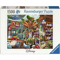 Disney Bookstore of Wonders 1500 biter Puslespill - Ravensburger Puzzle