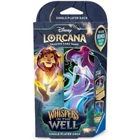 Disney Lorcana Whispers Well Starter #1 Whispers in the Well - Amber & Emerald