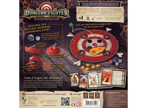 Dungeon Fighter Chambers Brettspill Chambers of Malevolent Magma 