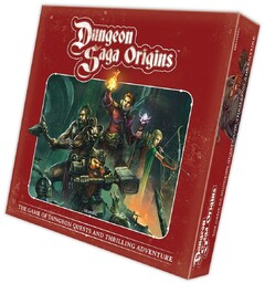 Dungeon Saga Origins Brettspill Core Game