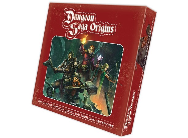 Dungeon Saga Origins Brettspill Core Game 