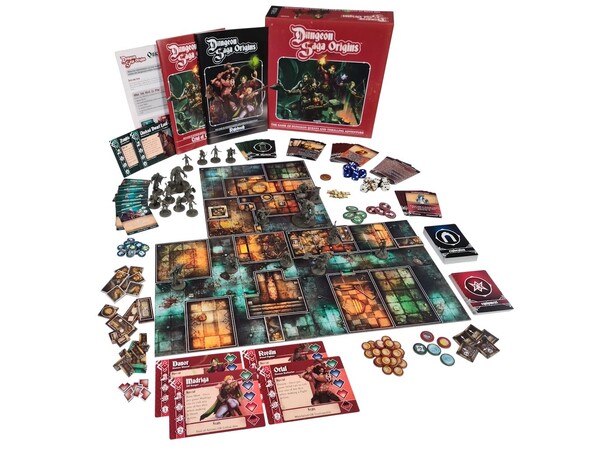 Dungeon Saga Origins Brettspill Core Game 