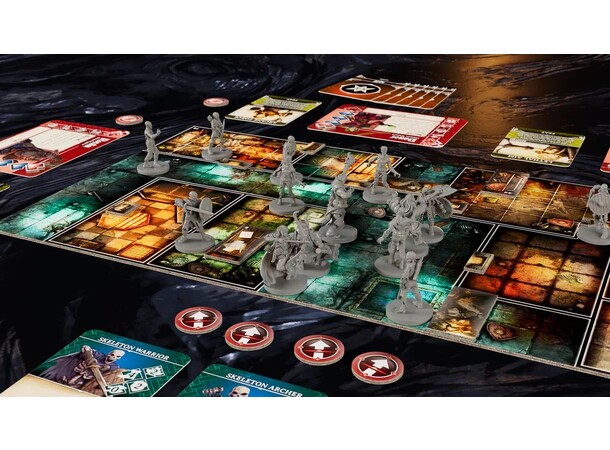 Dungeon Saga Origins Brettspill Core Game 
