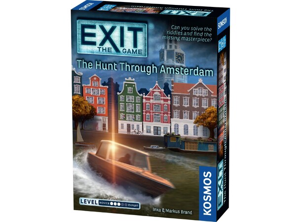 EXIT Hunt Through Amsterdam Brettspill 