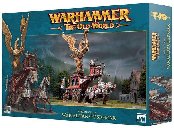Empire of Man War Altar of Sigmar Warhammer The Old World 