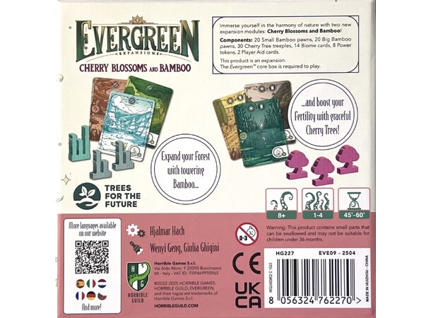 Evergreen Cherry Blossoms & Bamboo Exp Expansion till Evergreen 