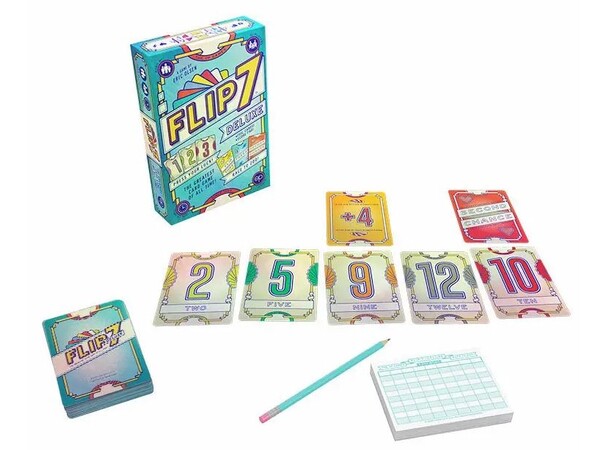 Flip 7 Deluxe Kortspel 