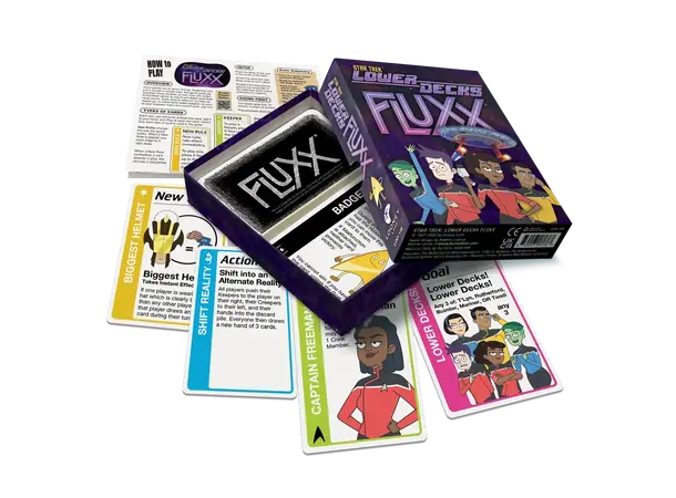 Fluxx Star Trek Lower Decks Kortspill 