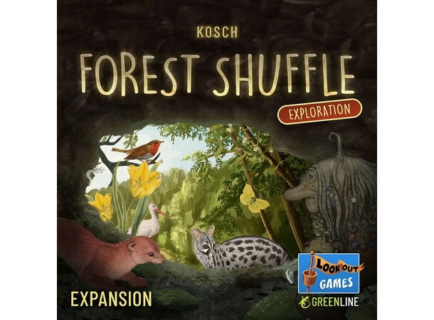 Forest Shuffle Exploration Expansion Utvidelse til Forest Shuffle 