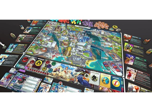 Freedom Five Brettspill A Sentinel Comics Board Game 
