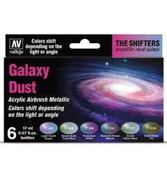 Galaxy Dust Paint Set - For Airbrush Vallejo Eccentric Colors