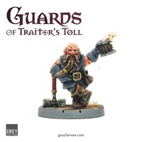 Guards of Traitors Toll Drunken Dwarf Launch Celebration Miniature