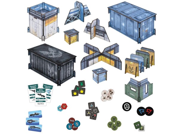 Halo Flashpoint UNSC Base Terrain Set 